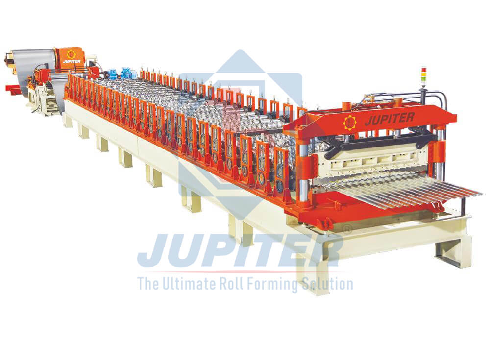 Corrugated Silo Machine